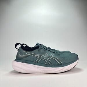ASICS Gel-Nimbus 25 Foggy Teal Cushioned Running Shoes 1011B547 Men’s Size 8.5